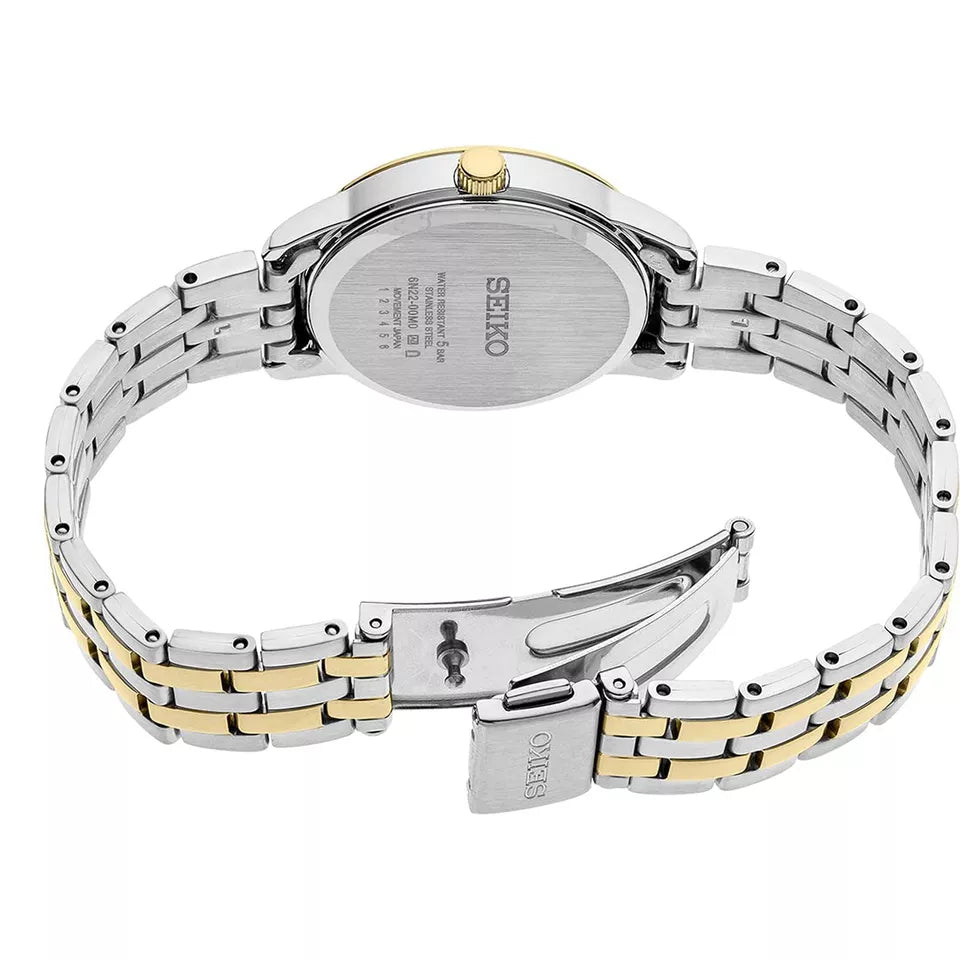 SUR410P1 Reloj Seiko Clásico Análogo para Mujer pulsera de Metal