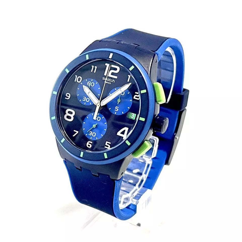 SUSN409 Reloj Swatch Análogo para Hombre pulsera de Caucho