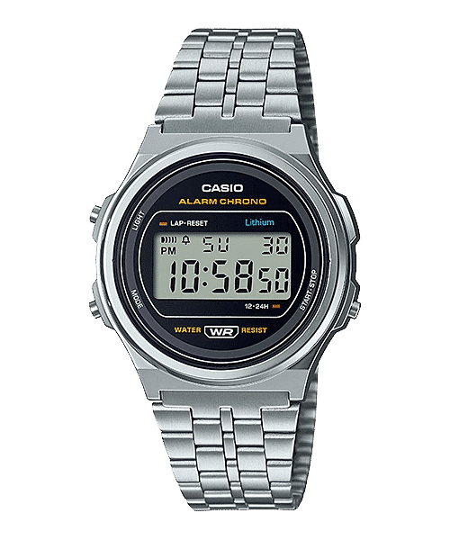 Reloj Casio A-171WE-1A Digital Unisex Pulsera Metal