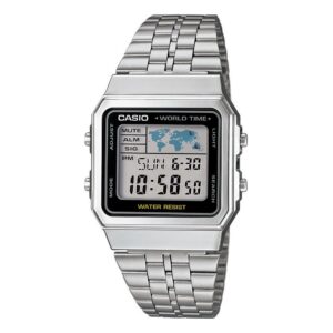 Reloj Casio A-500WA-1 Digital Hombre Pulsera Metal