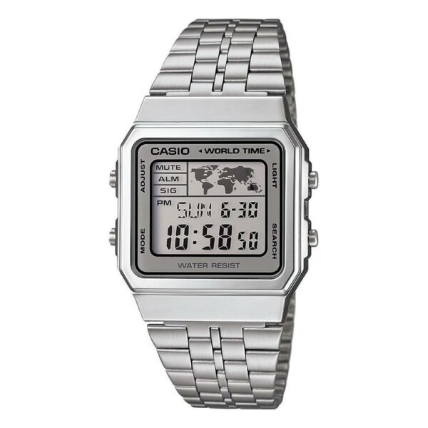 Reloj Casio A-500WA-7 Digital Hombre Pulsera Metal