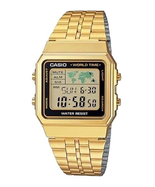 Reloj Casio A-500WGA-1 Digital Hombre Pulsera Metal