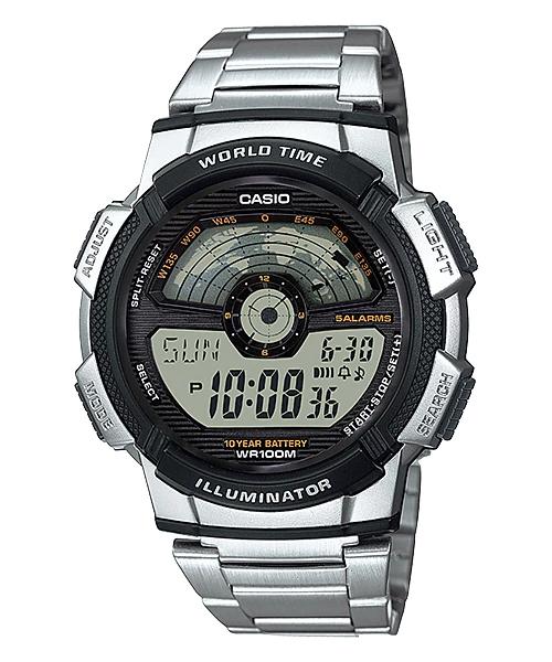 Reloj Casio AE-1100WD-1AV Digital Hombre Pulsera Metal