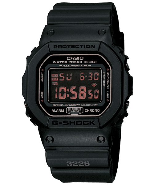 Reloj G-Shock DW-5600MS-1 Digital Hombre Pulsera Caucho