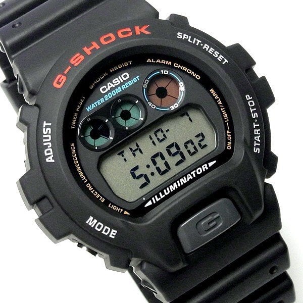 Reloj G-Shock DW-6900-1V Digital Hombre Pulsera Caucho Foto adicional 1