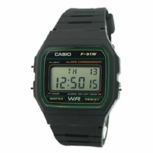 Reloj Casio F-91W-3 Digital Unisex Pulsera Caucho