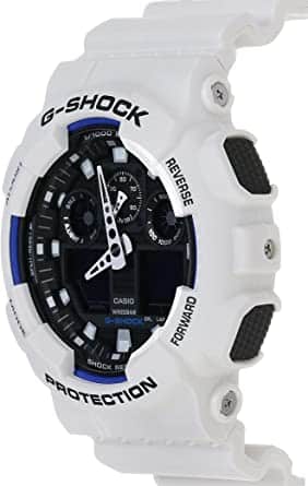 Reloj G-Shock GA-100B-7A Doble hora Unisex Pulsera Caucho Foto adicional 1