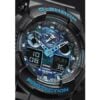 Reloj G-Shock GA-100CB-1A Doble hora Hombre Pulsera Caucho Foto adicional 1