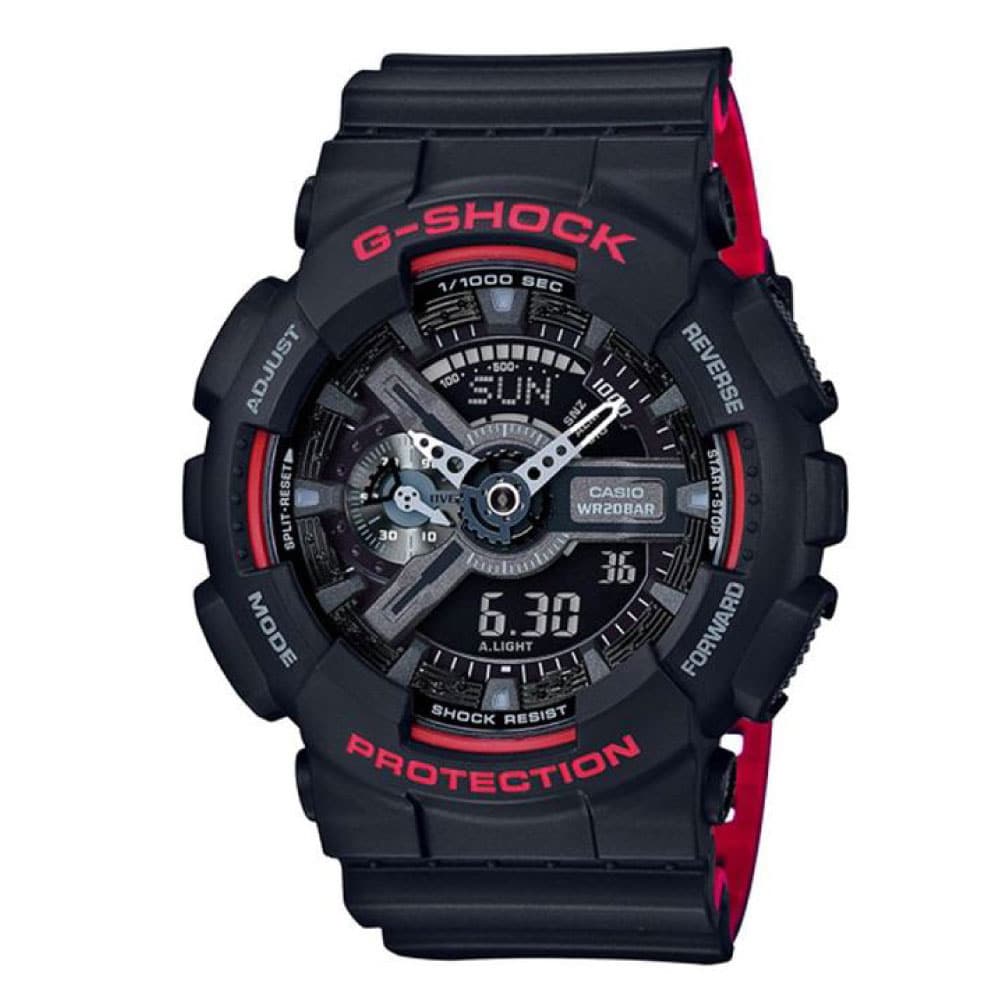 Reloj G-Shock GA-110HR-1A Doble hora Hombre Pulsera Caucho