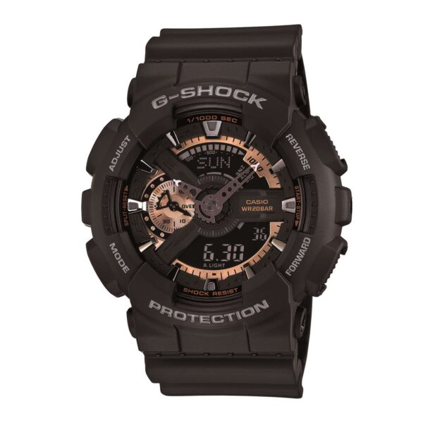 Reloj G-Shock GA-110RG-1A Doble hora Hombre Pulsera Caucho