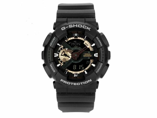 Reloj G-Shock GA-110RG-1A Doble hora Hombre Pulsera Caucho Foto adicional 3