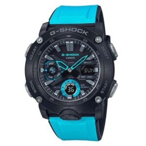 Reloj G-Shock GA-2000-1A2 Doble hora Hombre Pulsera Caucho