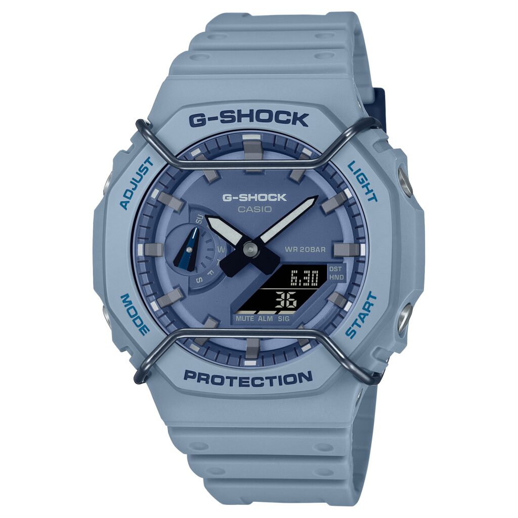 Reloj G-Shock GA-2100PT-2A Doble hora Hombre Pulsera Caucho