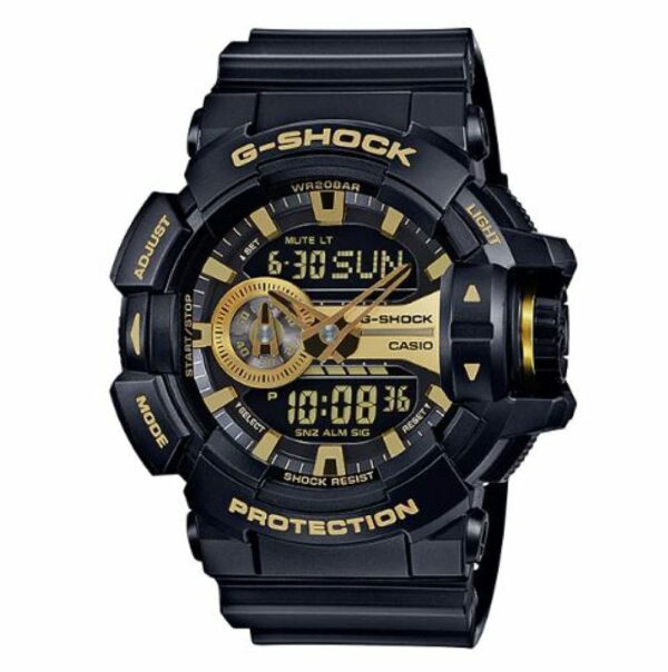 Reloj G-Shock GA-400GB-1A9 Doble hora Hombre Pulsera Caucho