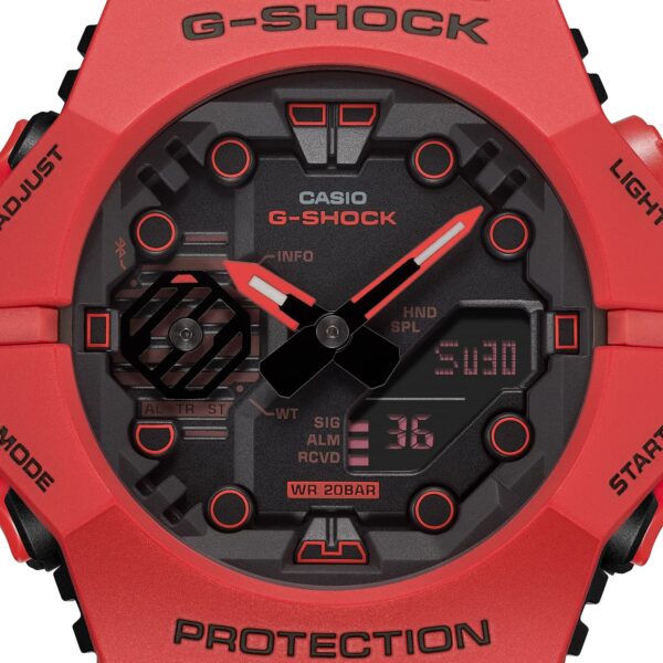 Reloj G-Shock GA-B001-4A Doble hora Hombre Pulsera Caucho Foto adicional 2