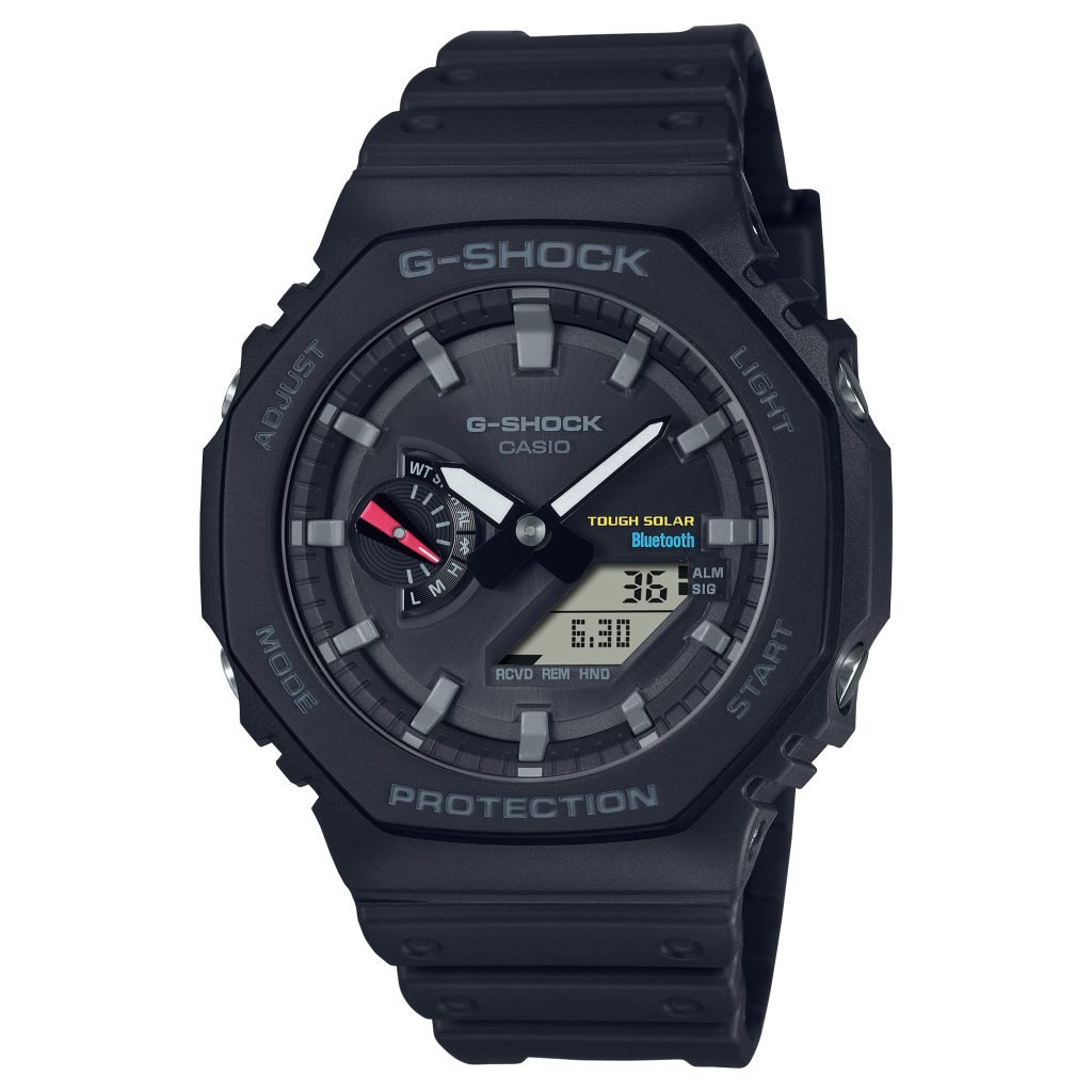 Reloj G-Shock GA-B2100-1A Doble hora Hombre Pulsera Caucho