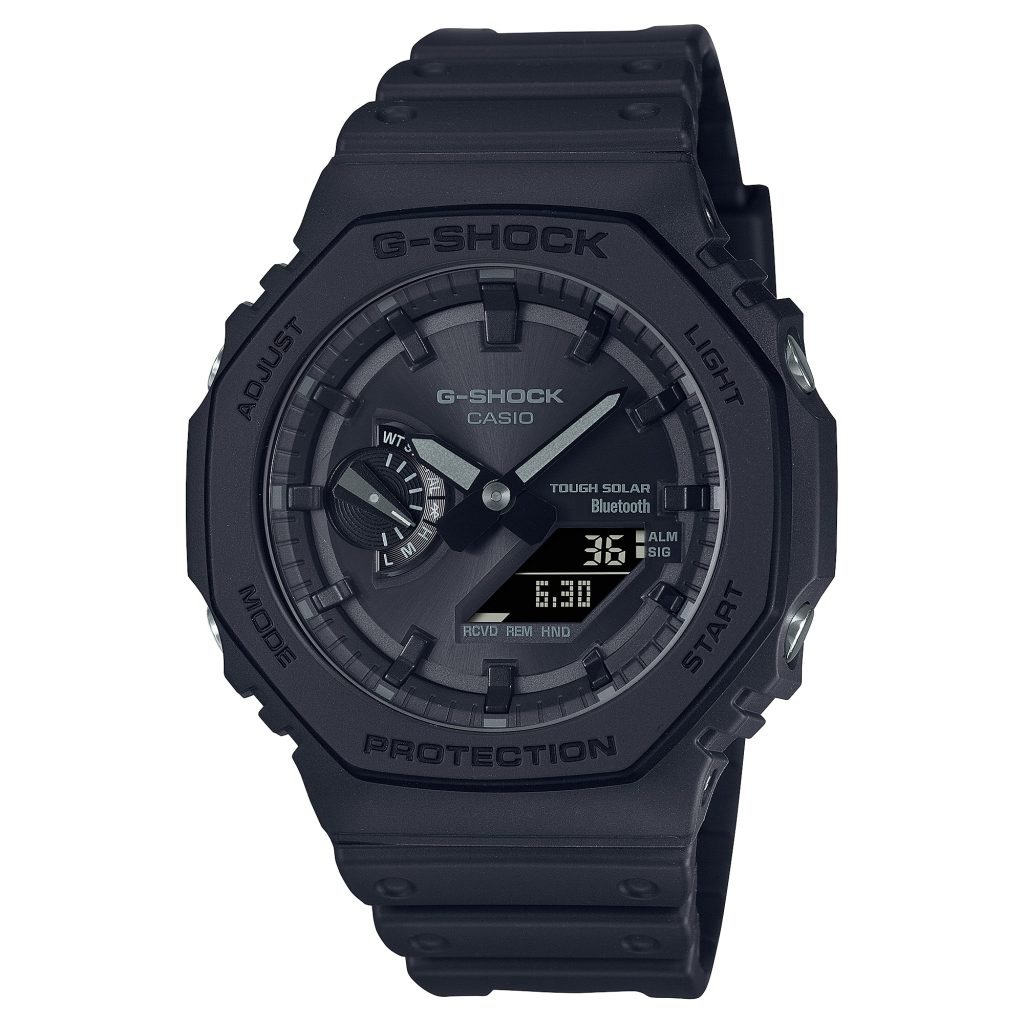Reloj G-Shock GA-B2100-1A1 Doble hora Hombre Pulsera Caucho