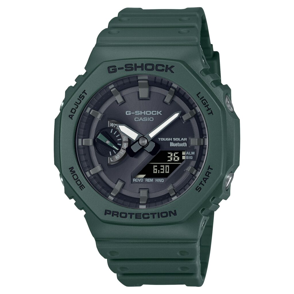 Reloj G-Shock GA-B2100-3A Doble hora Hombre Pulsera Caucho