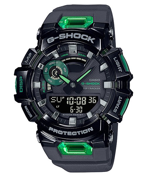Reloj G-Shock GBA-900SM-1A3 Doble hora Hombre Pulsera Caucho