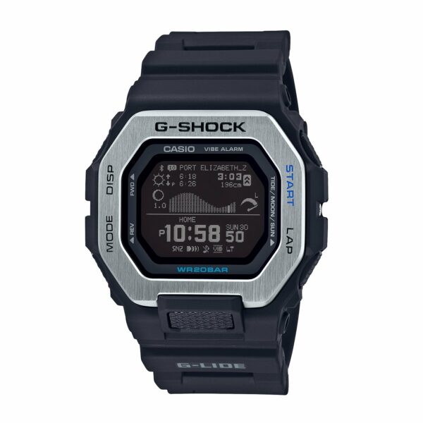Reloj G-Shock GBX-100-1 Digital Hombre Pulsera Caucho