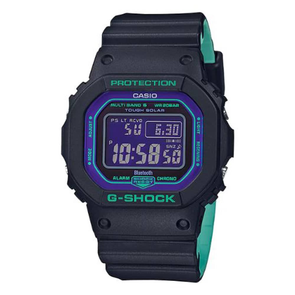 Reloj G-Shock GW-B5600BL-1 Digital Mujer Pulsera Caucho