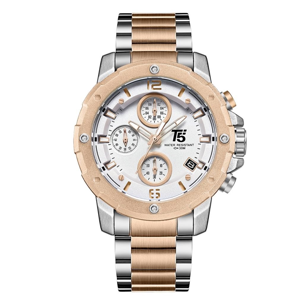 Reloj T5 H3589L-G Análogo Mujer Pulsera Metal