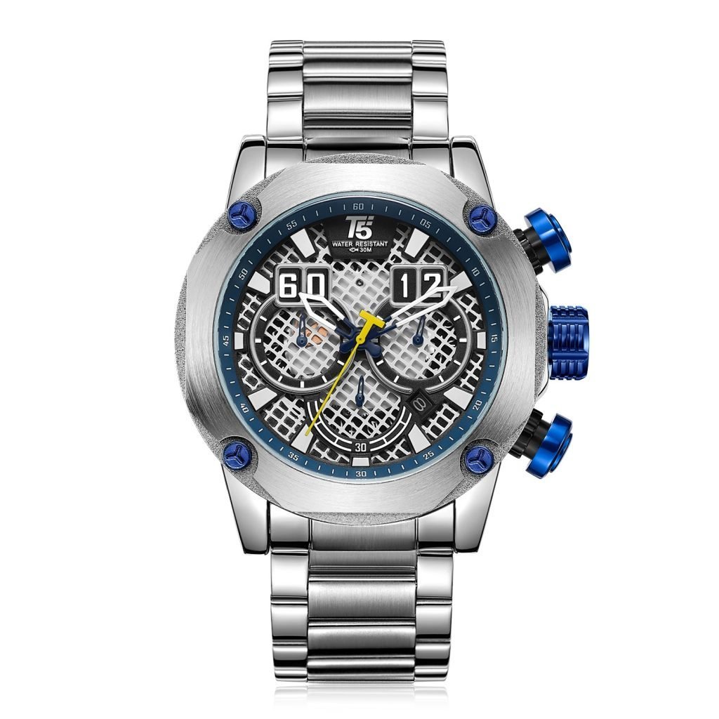 Reloj T5 H3657G-A Análogo Hombre Pulsera Metal