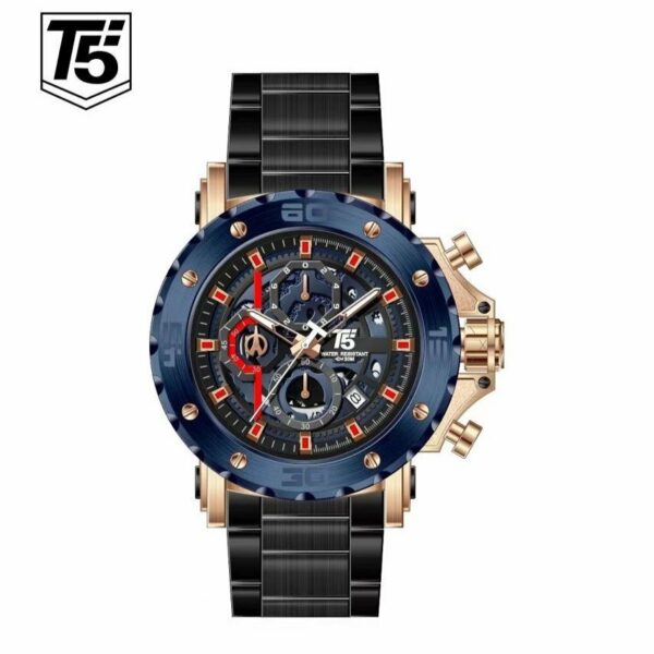 Reloj T5 H3723G-E Análogo Hombre Pulsera Metal