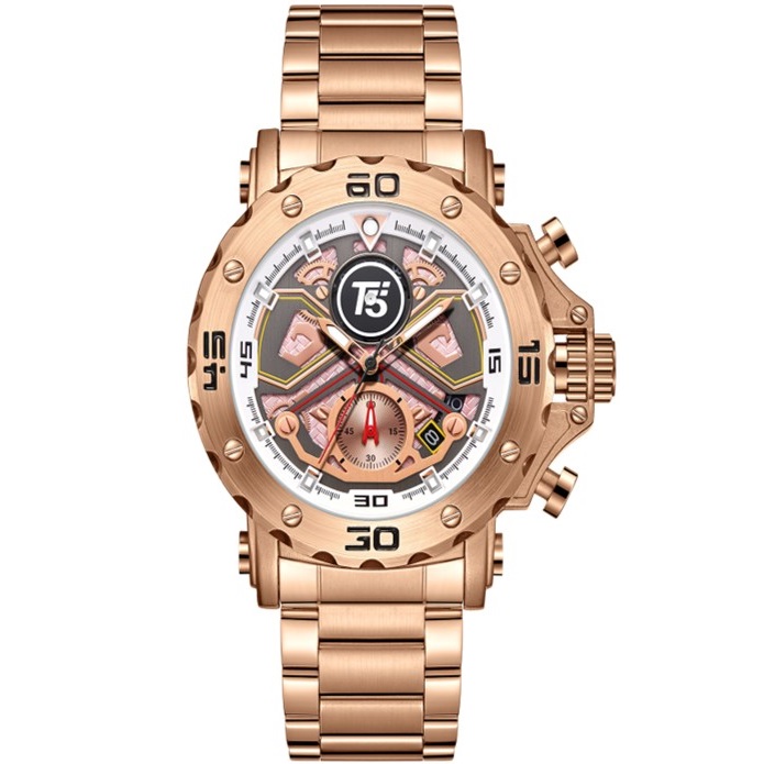 H3954G T5 Reloj para Hombre Rosado