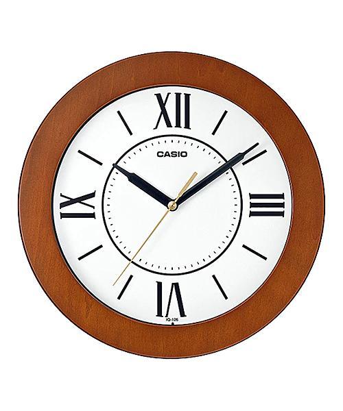 IQ-126-5B Reloj de Pared Casio Color Café