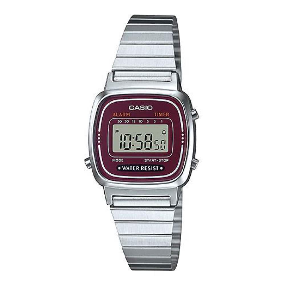 Reloj Casio LA-670WA-4 Digital Mujer Pulsera Metal