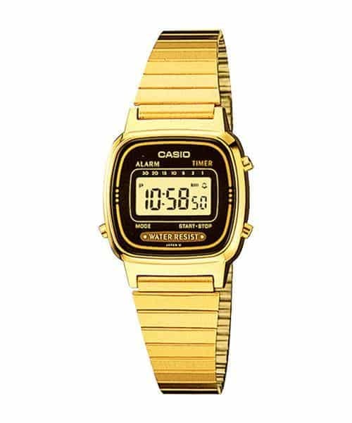 Reloj Casio LA-670WGA-1 Digital Mujer Pulsera Metal