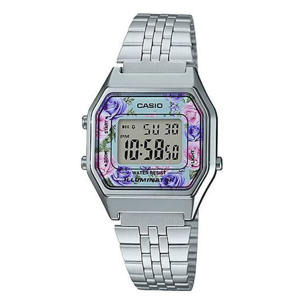 Reloj Casio LA-680WA-2C Digital Mujer Pulsera Metal