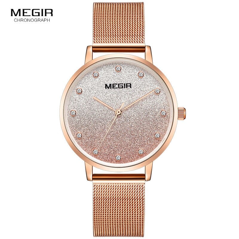 Reloj Megir MS4215LRE-0N0 Análogo Mujer Pulsera Mesh