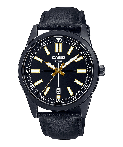Reloj Casio MTP-VD02BL-1E Análogo Hombre Pulsera Cuero