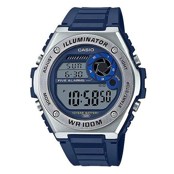 Reloj Casio MWD-100H-2AV Digital Hombre Pulsera Caucho