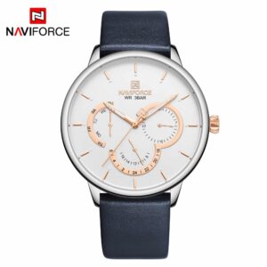 Reloj Naviforce NF3011-S-W-BE Análogo Hombre Pulsera Cuero