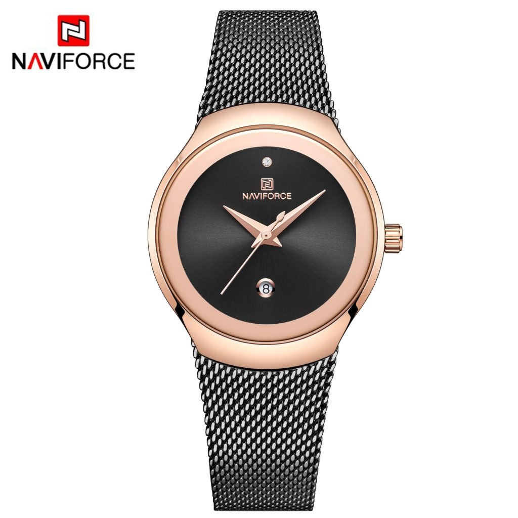 Reloj Naviforce NF5004-RG-B Análogo Mujer Pulsera Mesh