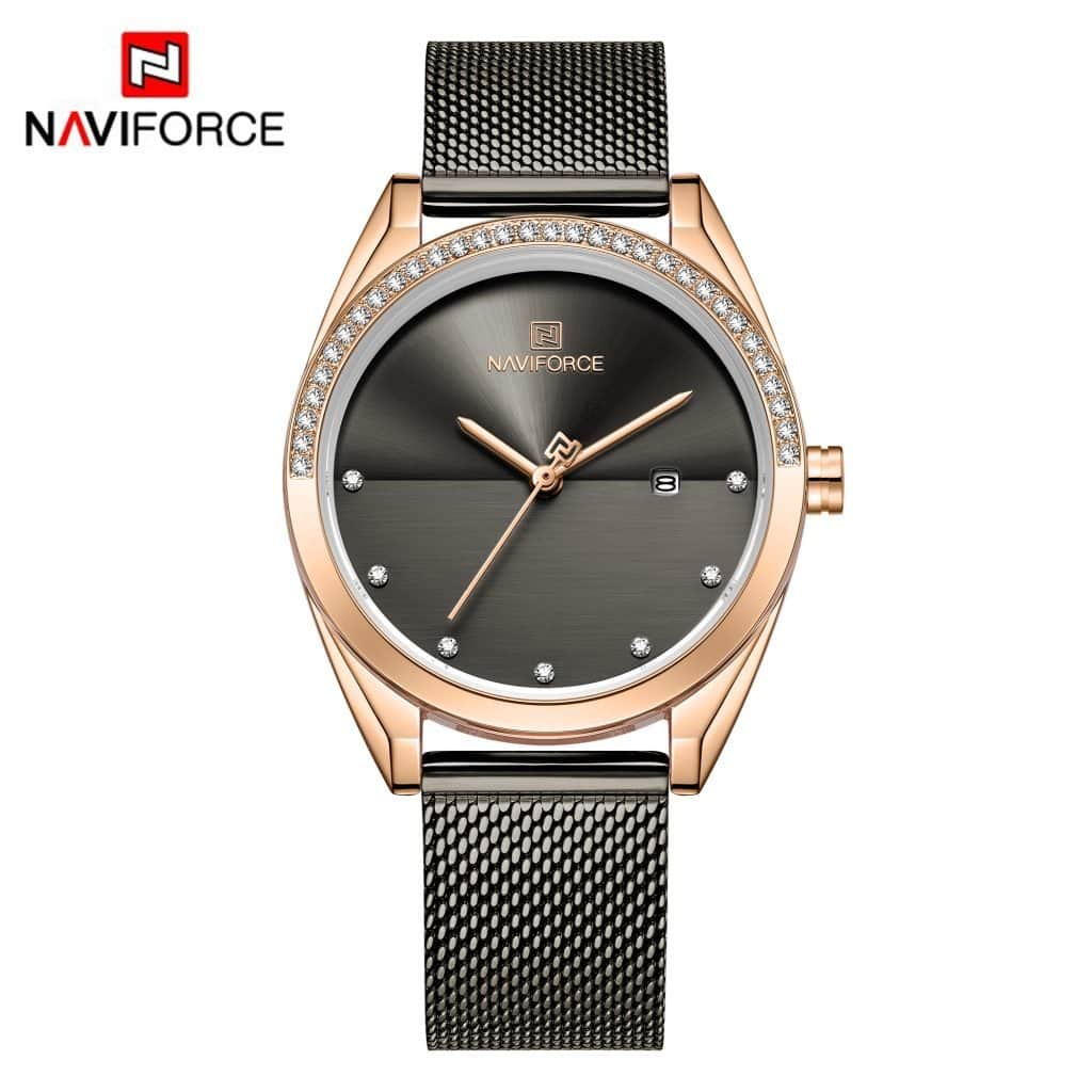 Reloj Naviforce NF5015-RG-B Análogo Mujer Pulsera Mesh