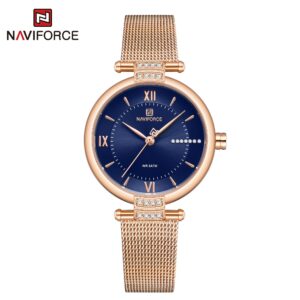 Reloj Naviforce NF5019-RG-BE Análogo Mujer Pulsera Mesh