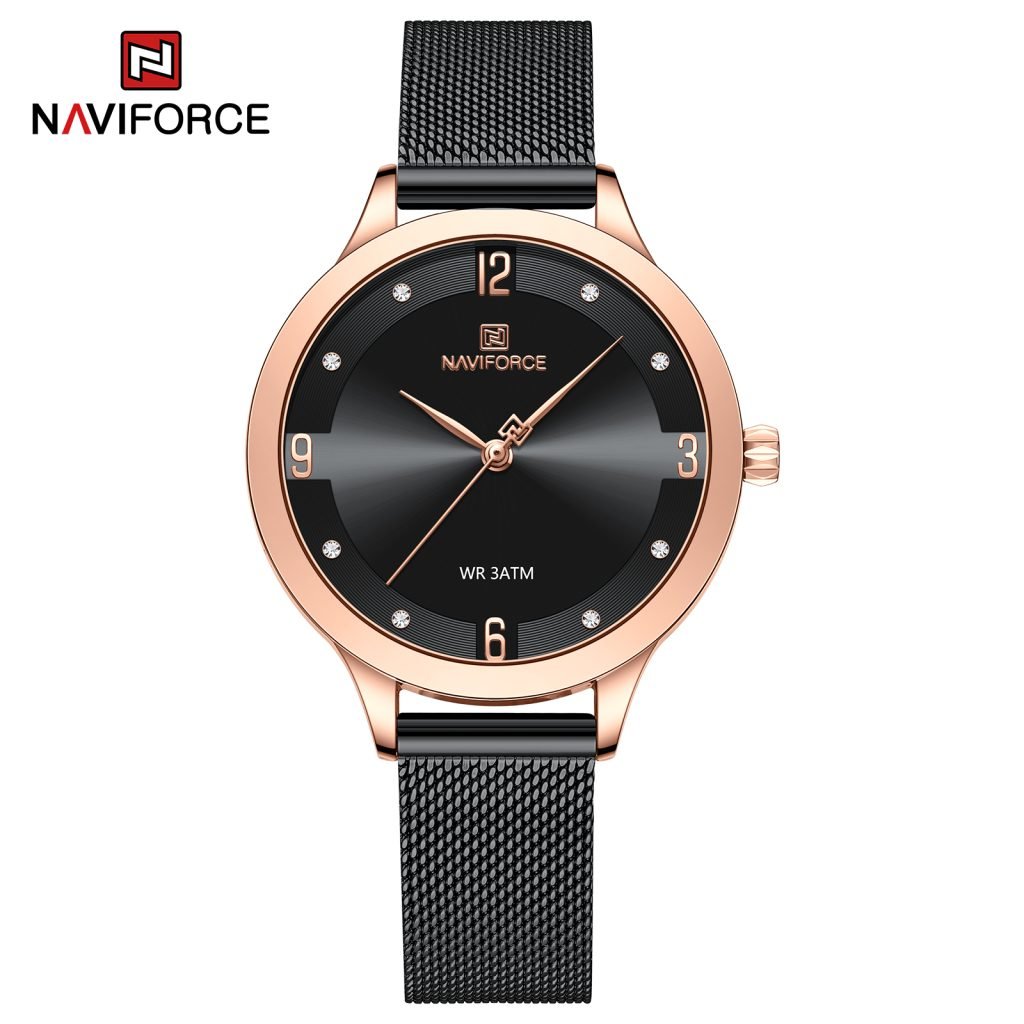 Reloj Naviforce NF5023-RG-B Análogo Mujer Pulsera Mesh