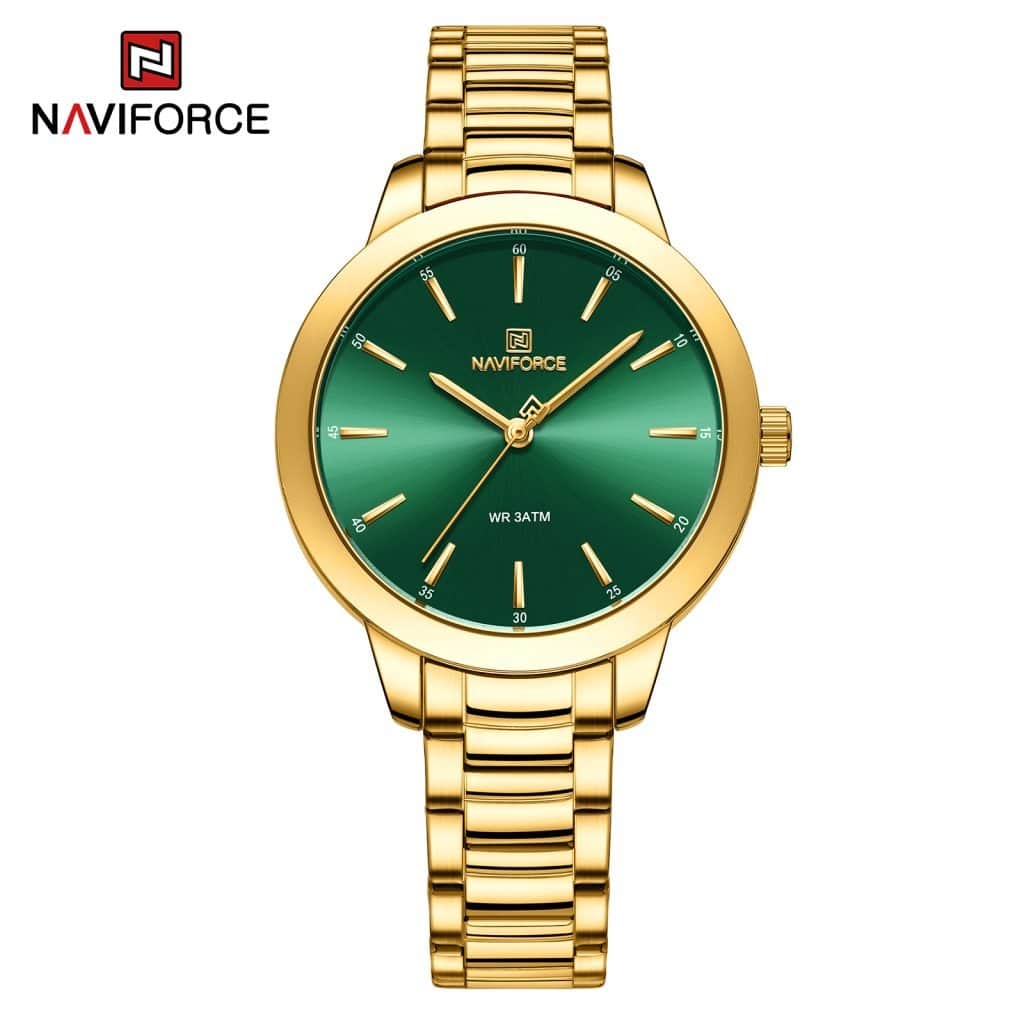 Reloj Naviforce NF5025-G-GN Análogo Mujer Pulsera Metal