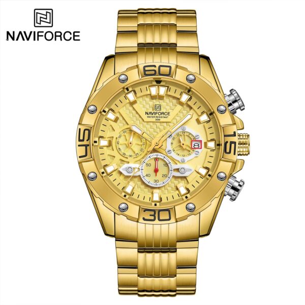 Reloj Naviforce NF8019-G-G Análogo Hombre Pulsera Metal