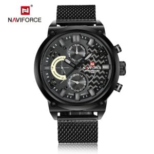 Reloj Naviforce NF9068S-B-GY-B Análogo Hombre Pulsera Mesh