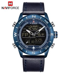 Reloj Naviforce NF9144--BE-BE-BE Doble hora Hombre Pulsera Cuero