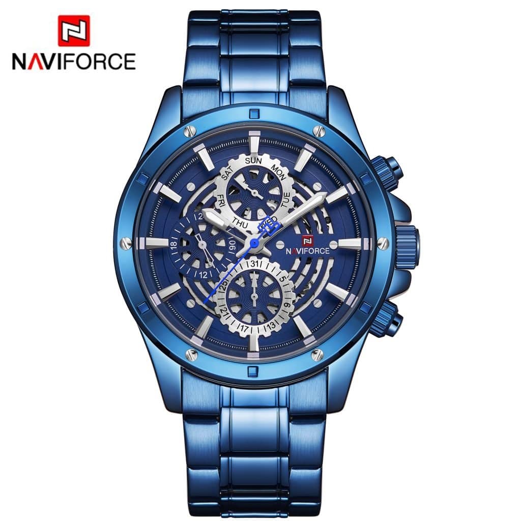 Reloj Naviforce NF9149-BE-W-BE Análogo Hombre Pulsera Metal