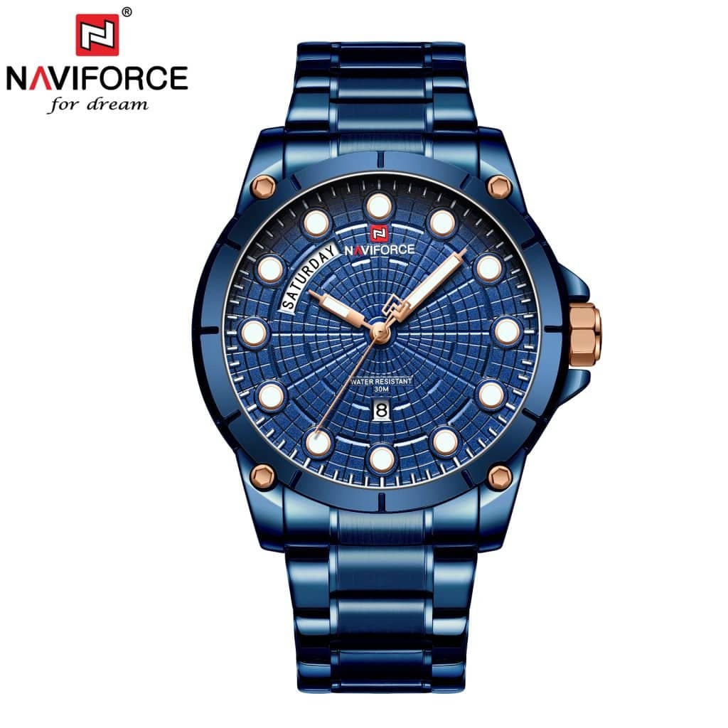 Reloj Naviforce NF9152-BE-BE Análogo Hombre Pulsera Metal