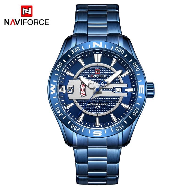 Reloj Naviforce NF9157-BE-BE Análogo Hombre Pulsera Metal