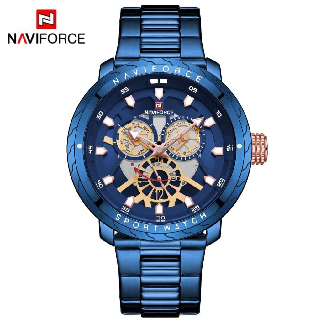 Reloj Naviforce NF9158-BE-BE Análogo Hombre Pulsera Metal