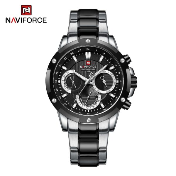 Reloj Naviforce NF9196S-S-B-B Análogo Hombre Pulsera Metal